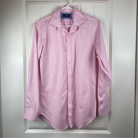 ESQUIRE Slim Fit Non-iron Dressy Button Up Shirt In 15 (0372) - Picture 1 of 7
